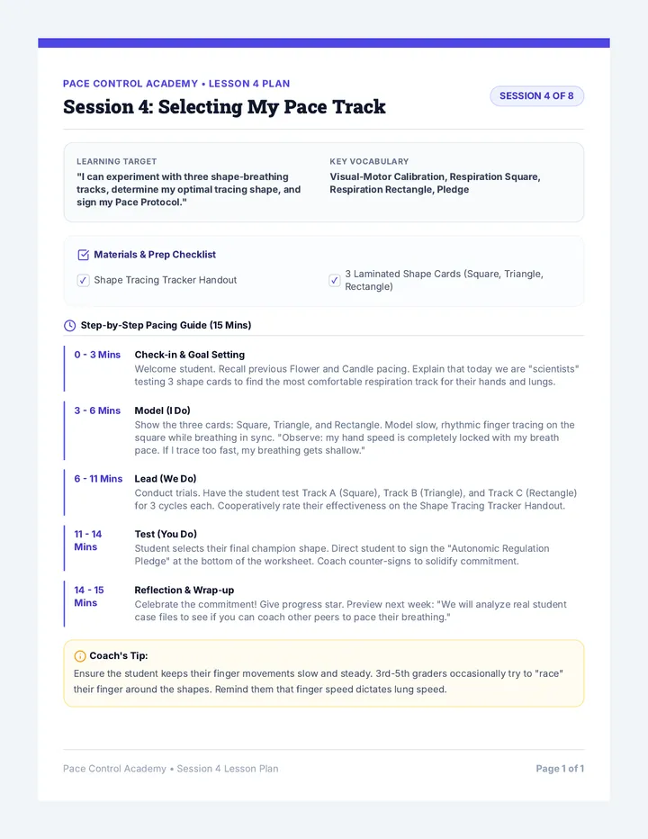 Session 4 Lesson Plan