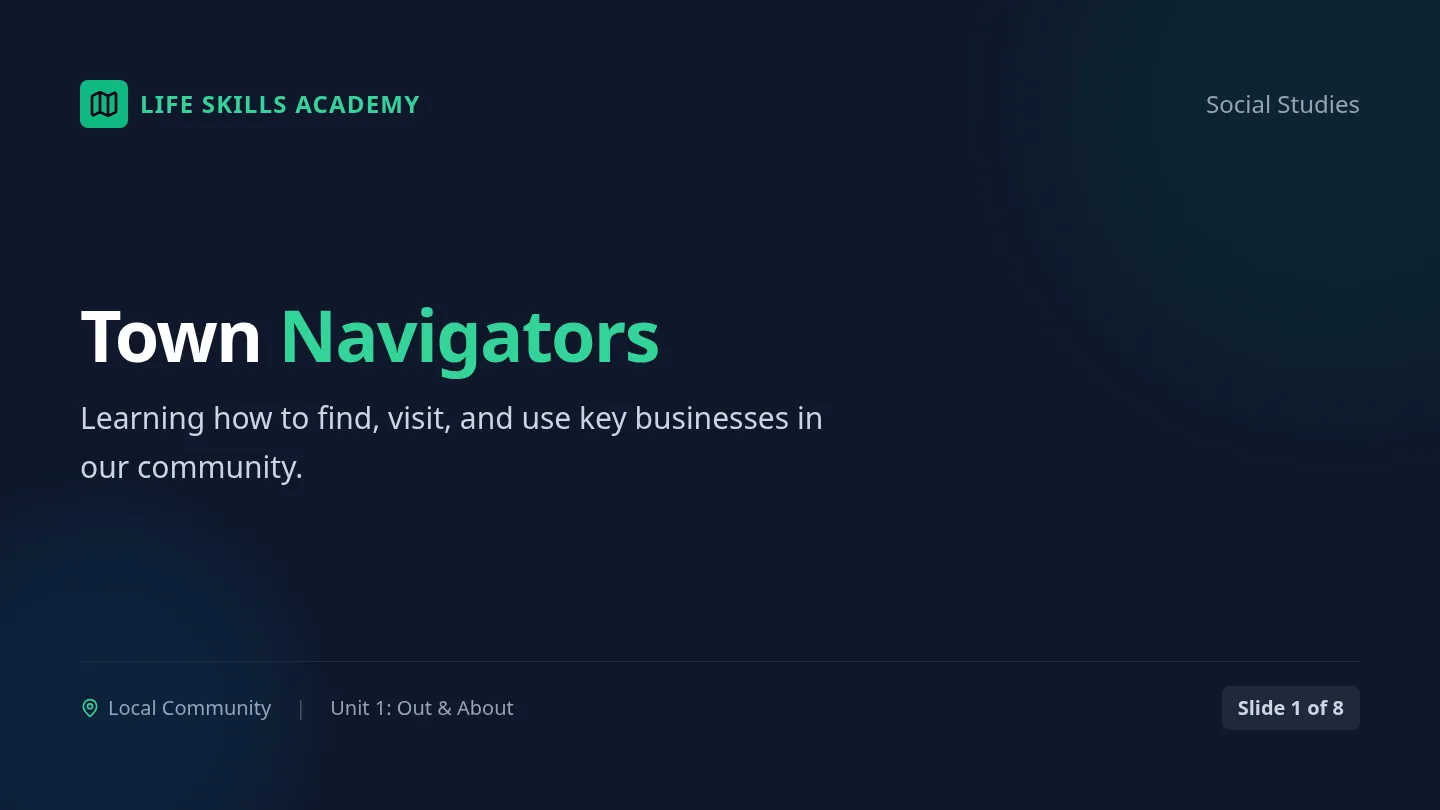 Town Navigators Slides