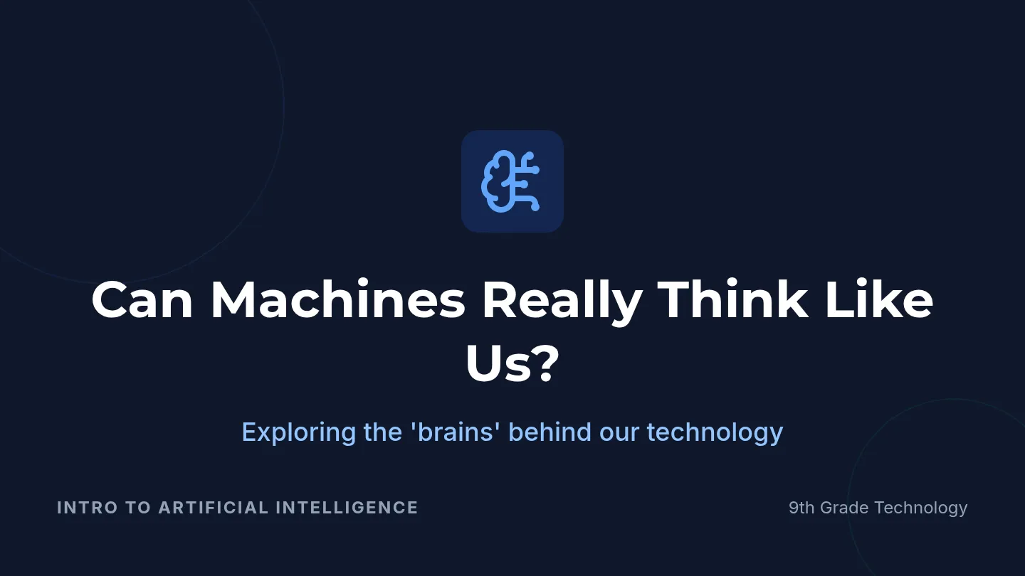 Thinking Machines Explained Slides