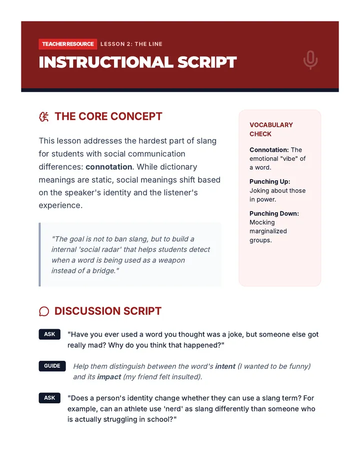 Knowing the Line Teacher Guide
