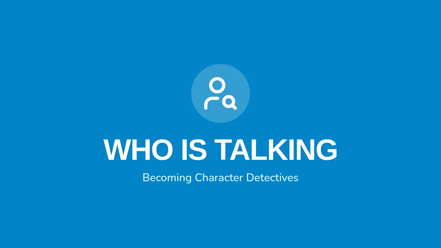 Who Is Talking Slides