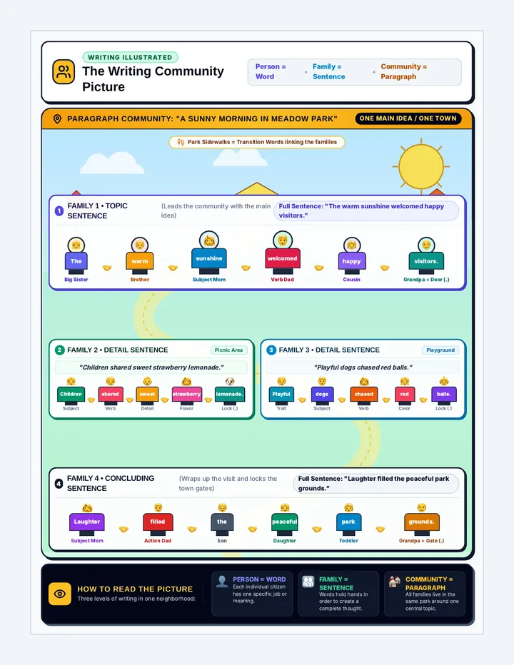 Paragraph Village Anchor Chart