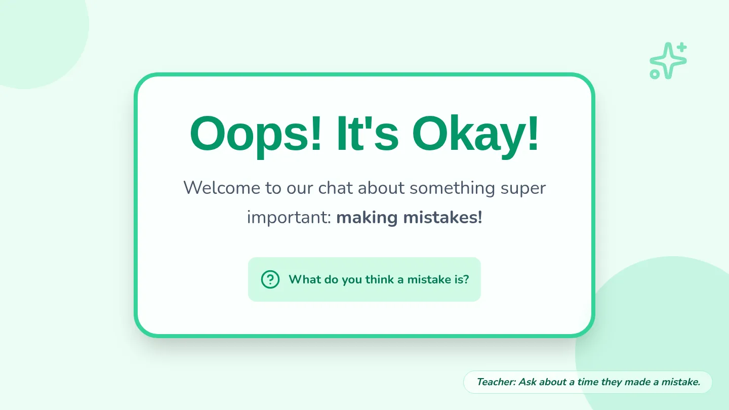 Oops Its Okay Slide Deck