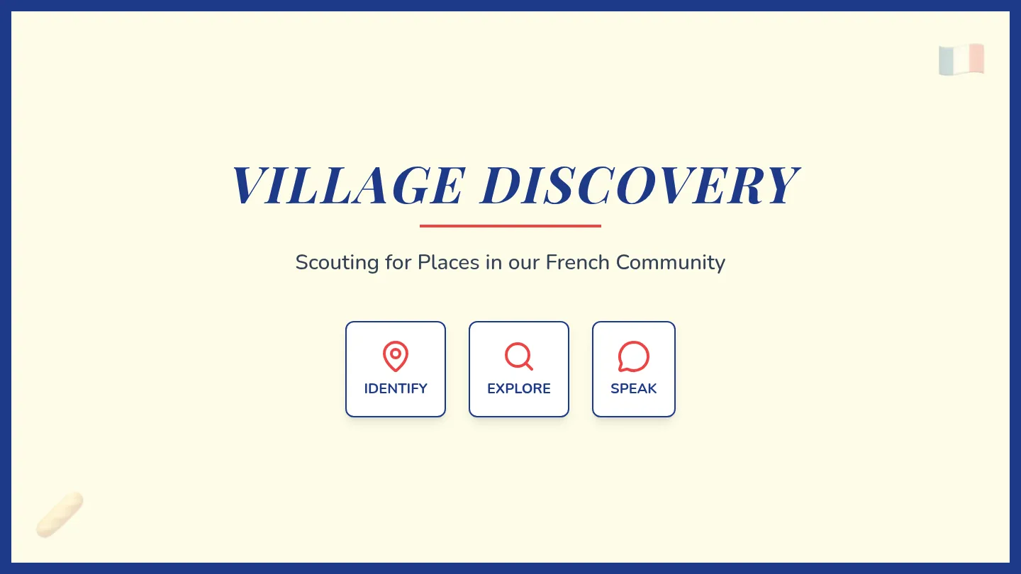 Village Discovery Slides