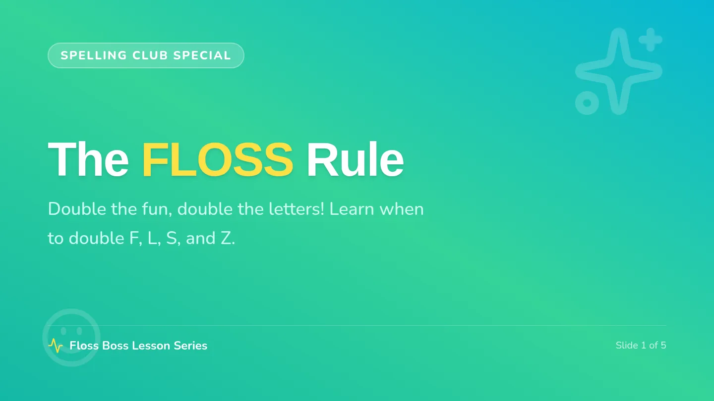 Floss Boss Slides