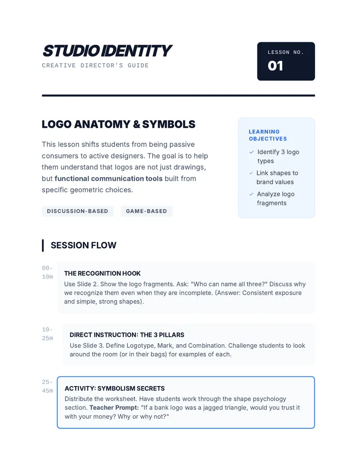 Logo Hunt Teacher Guide
