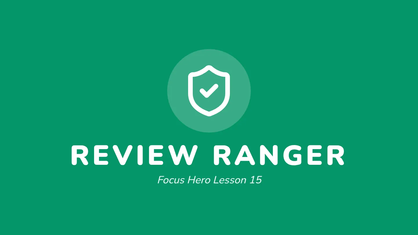 Review Ranger Slides