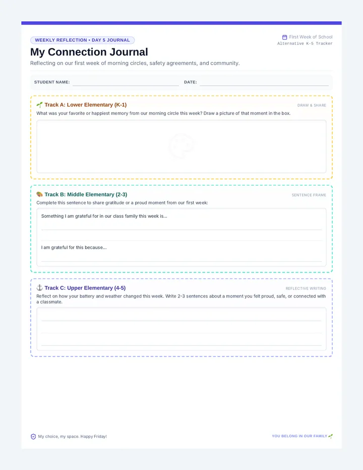 My Connection Journal