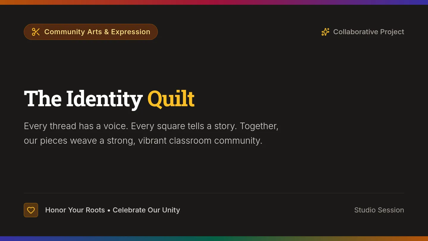 Identity Quilt Slides