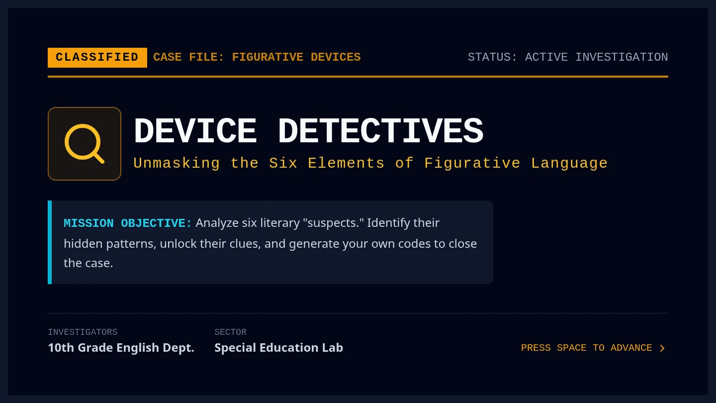 Device Detectives Presentation Slides