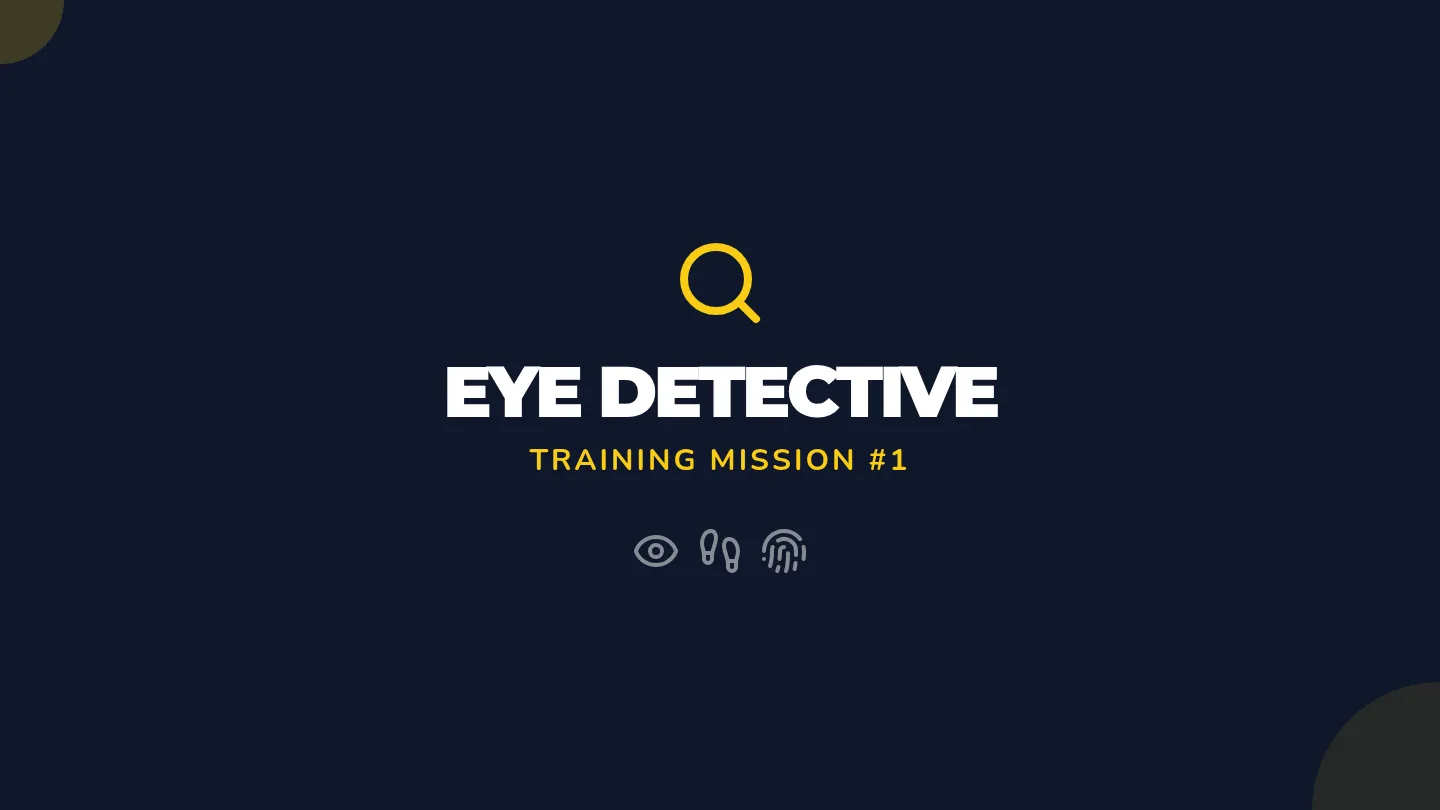 Eye Detective Slides