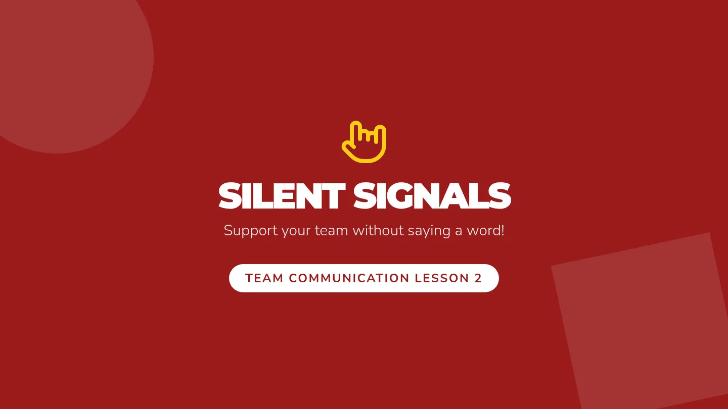 Silent Signals Slides
