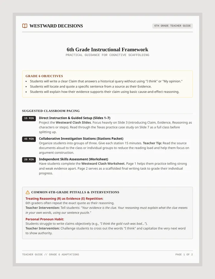 Westward Clash Guide