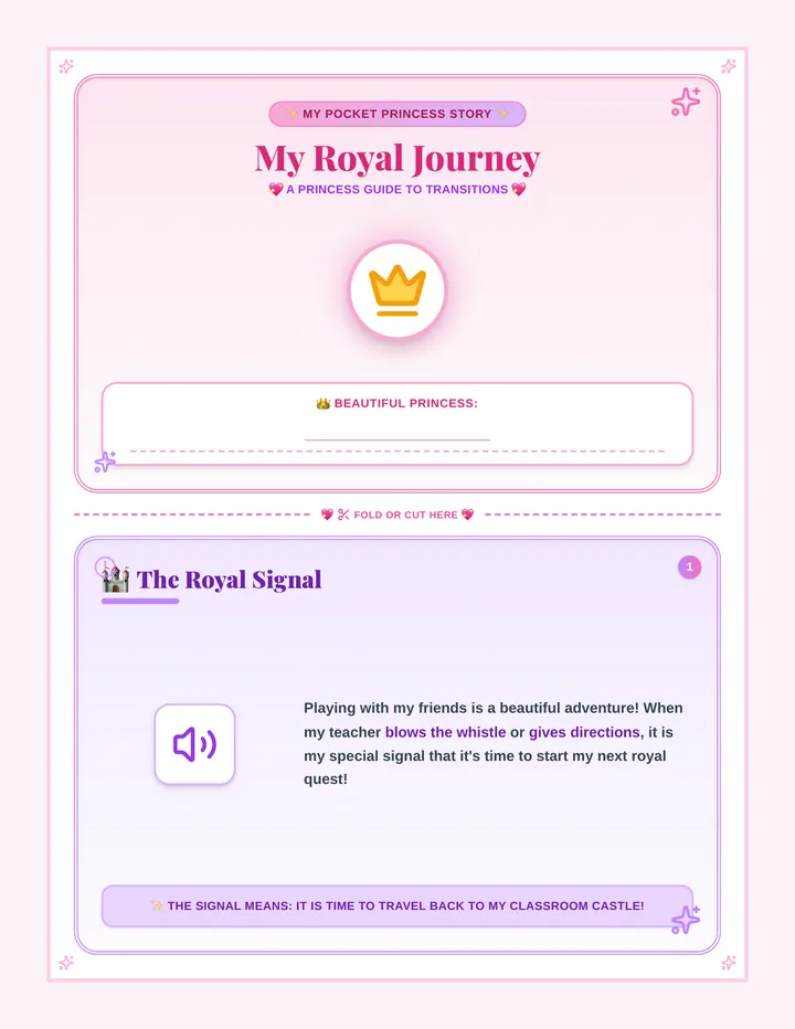 My Royal Journey Booklet