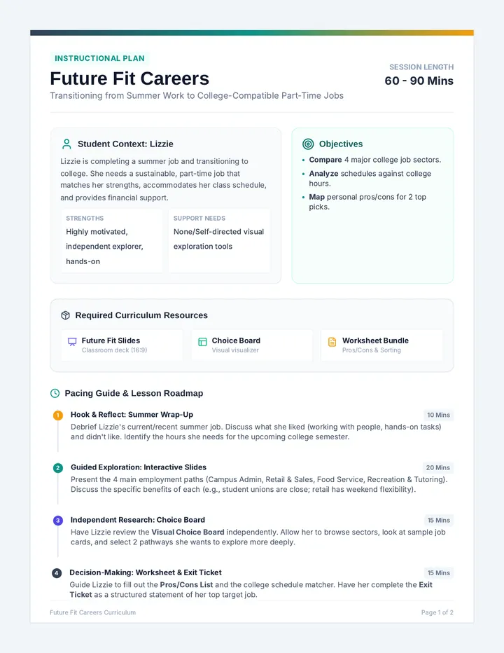Future Fit Teacher Guide