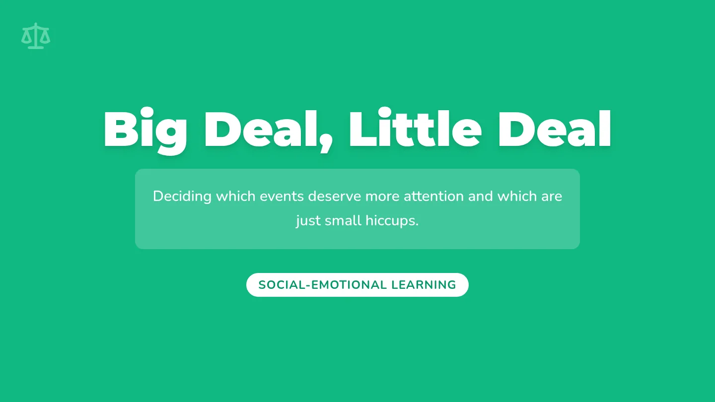Big Deal Little Deal Slides