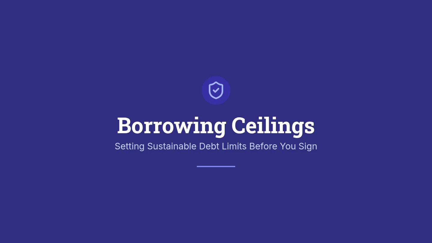 Borrowing Ceilings Slides