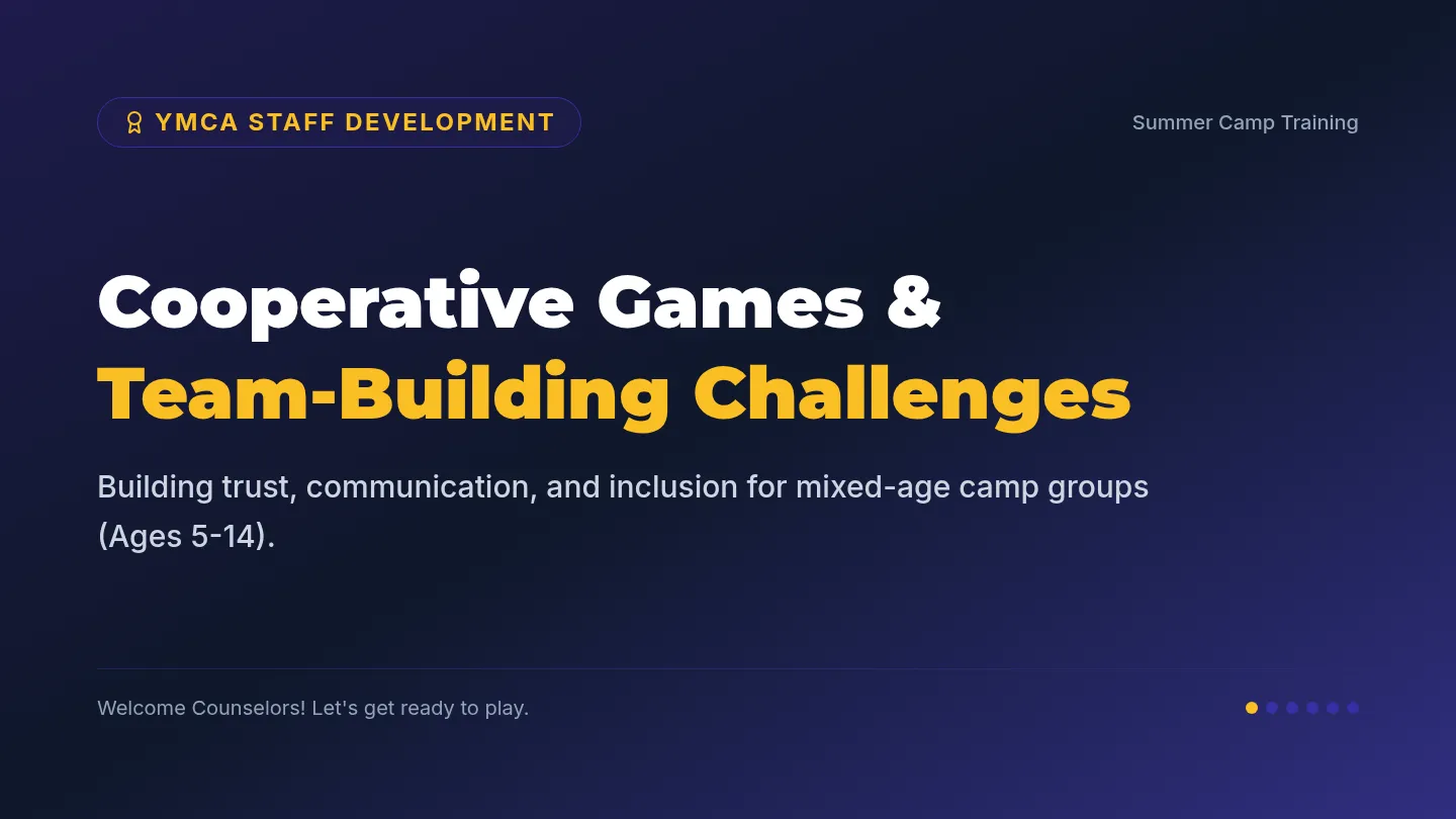 Cooperative Games Slides