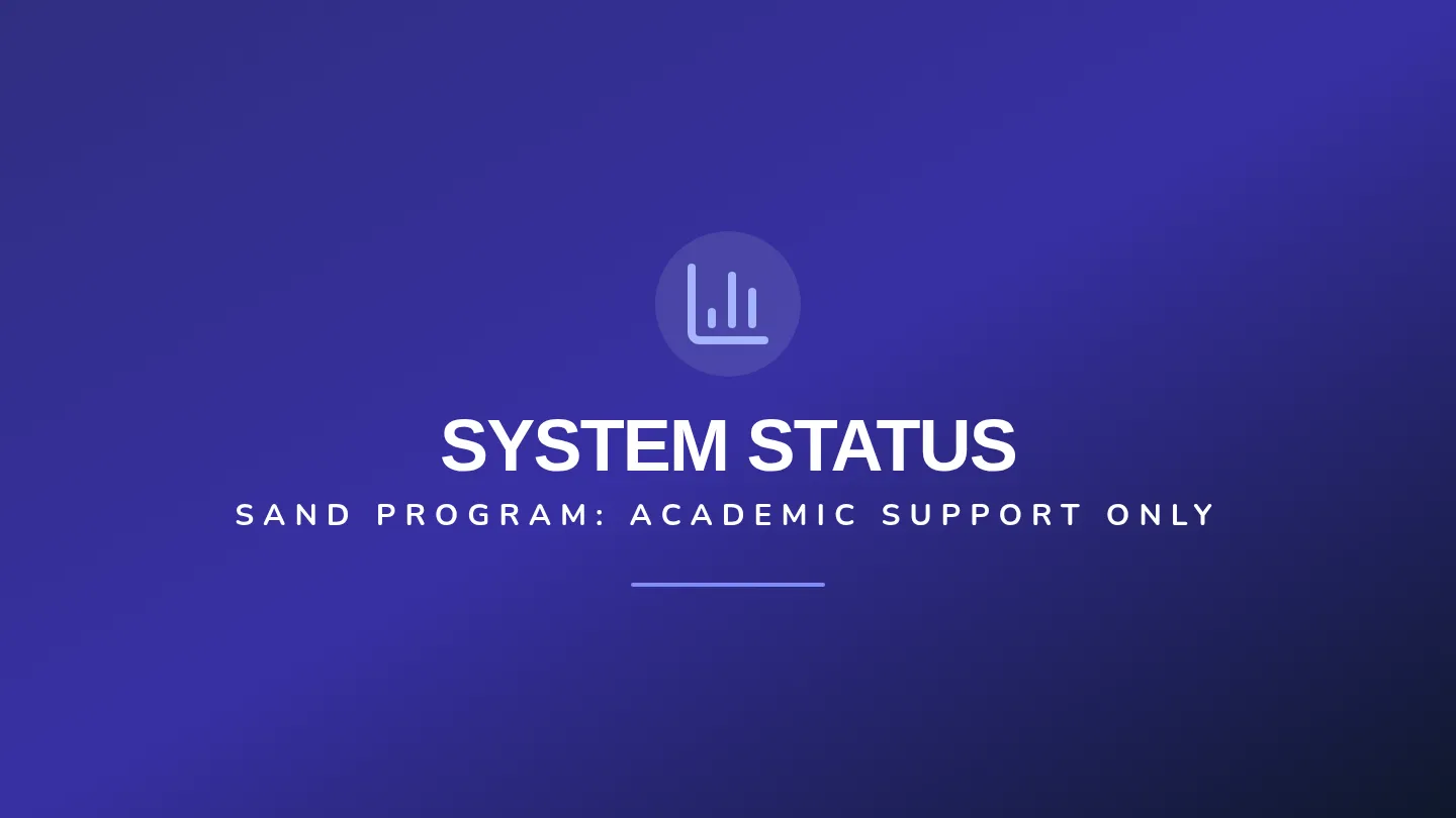 System Status Slides