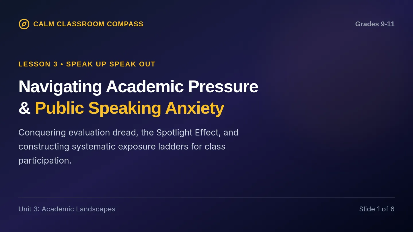 Speak Up Slides