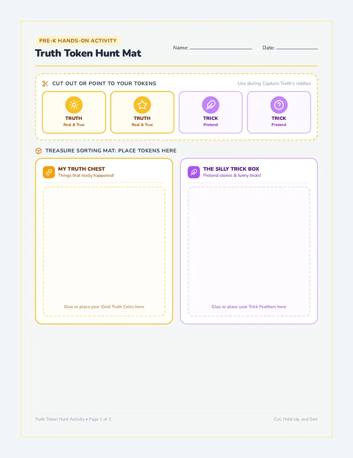 Truth Token Hunt Activity