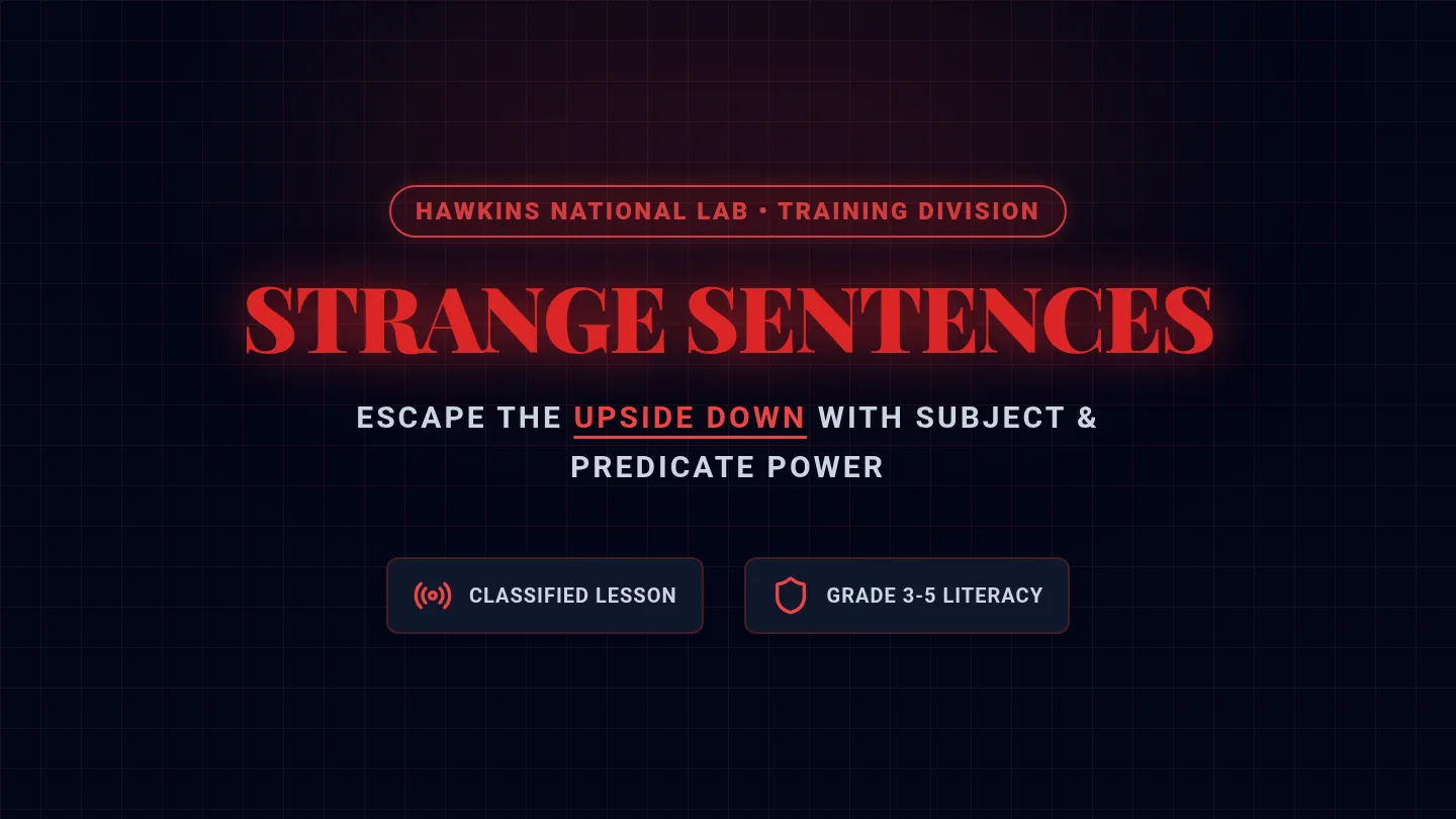 Strange Sentences Slides