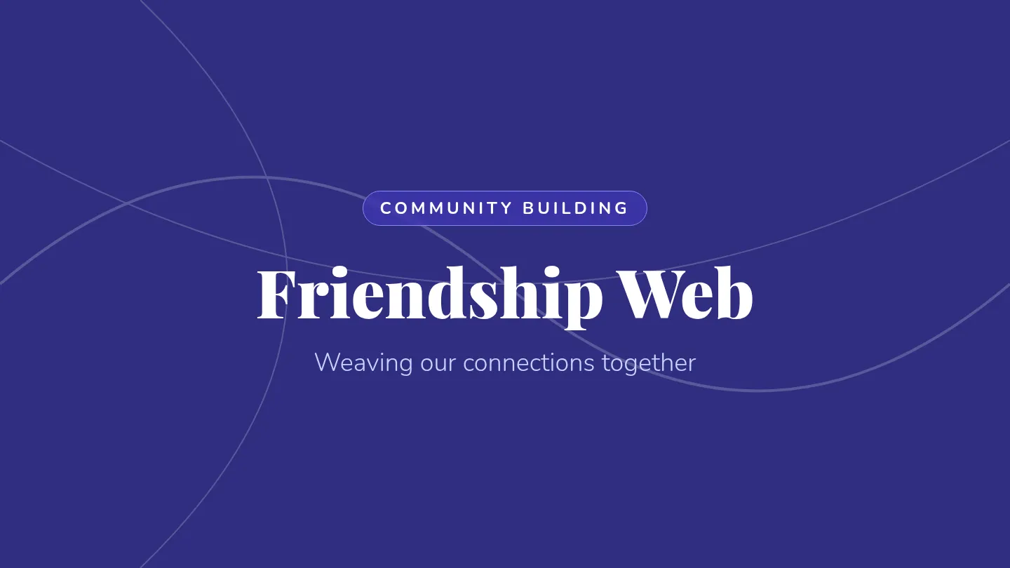 Friendship Web Slides