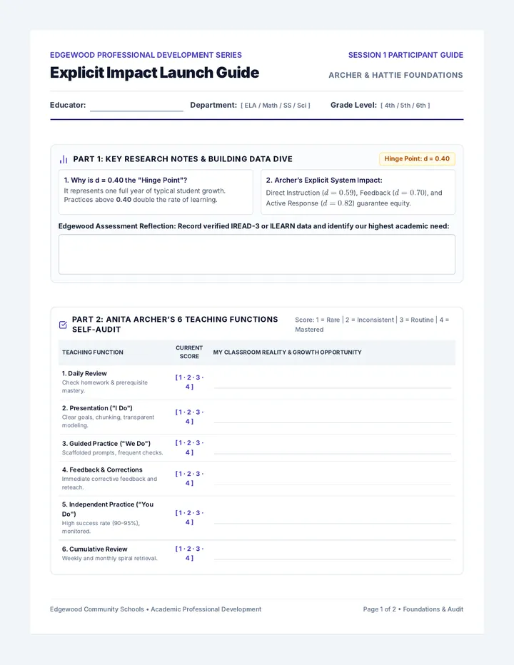 Launch Participant Guide Document