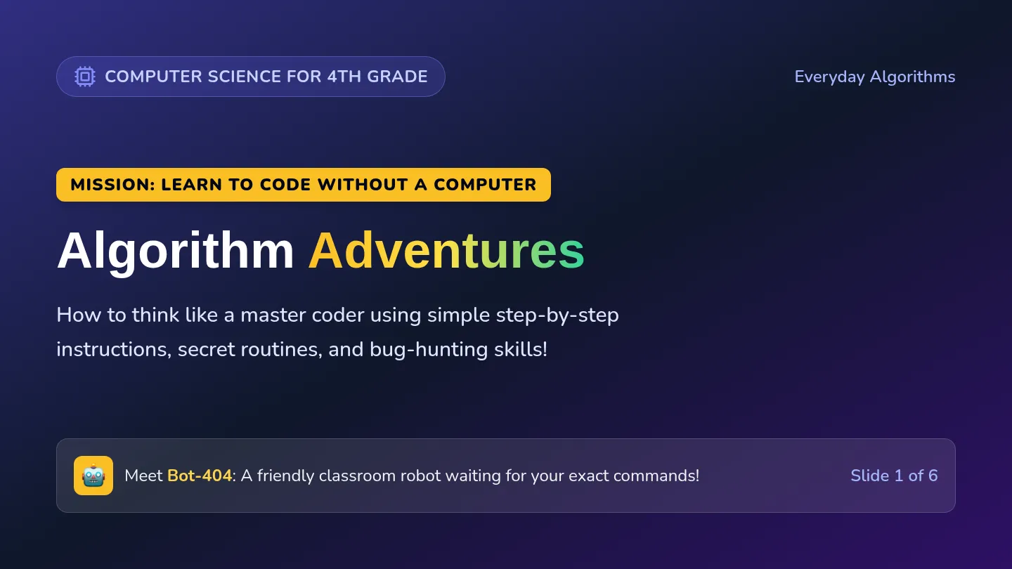Algorithm Adventures Slides