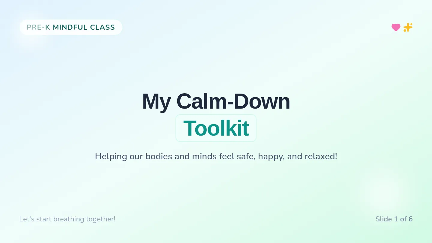 Calm Strategy Slides