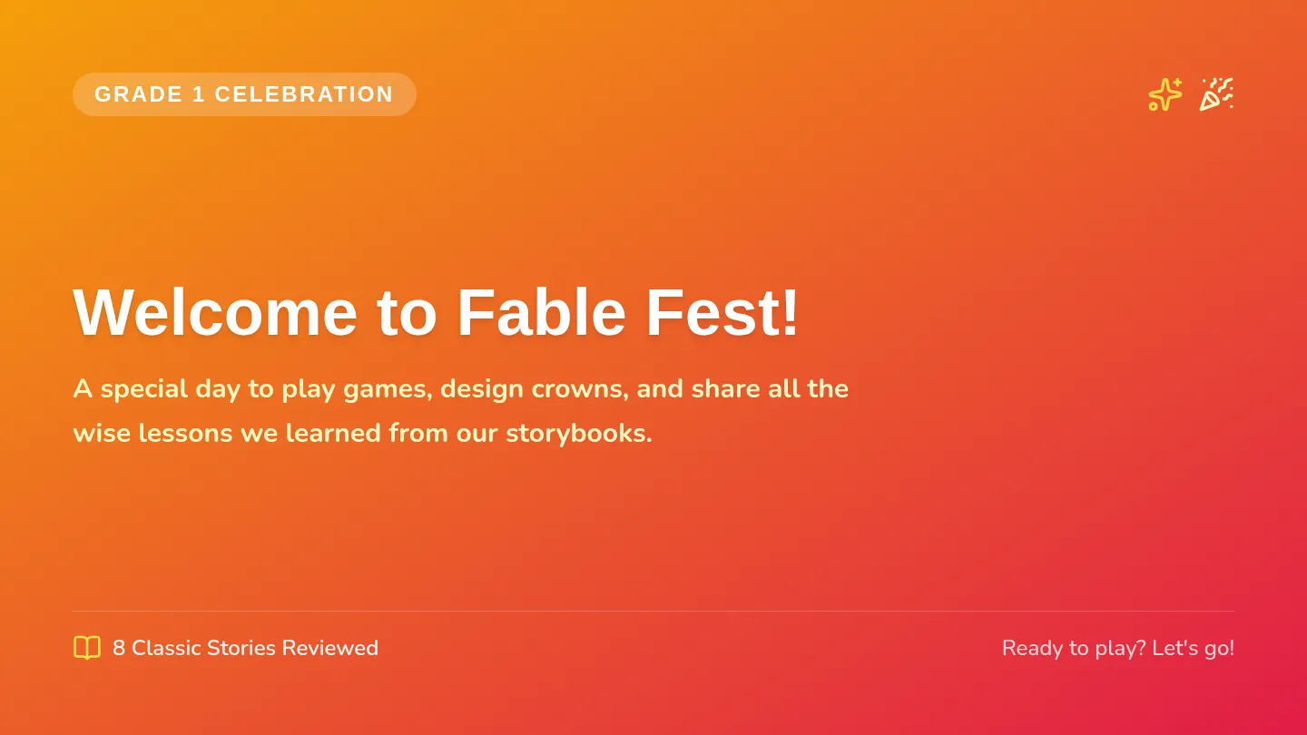 Fable Fest Presentation Slides