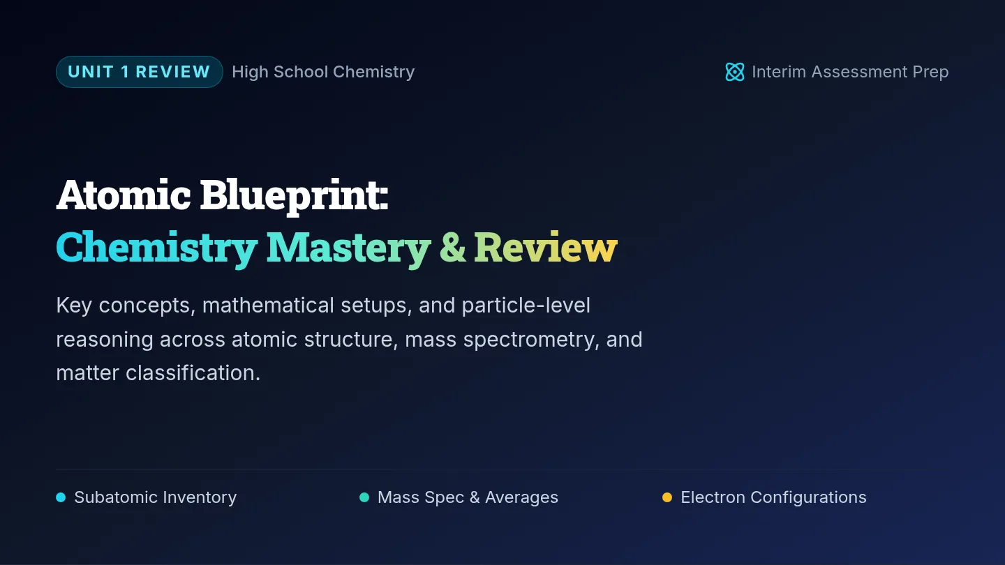 Atomic Blueprint Review Slides