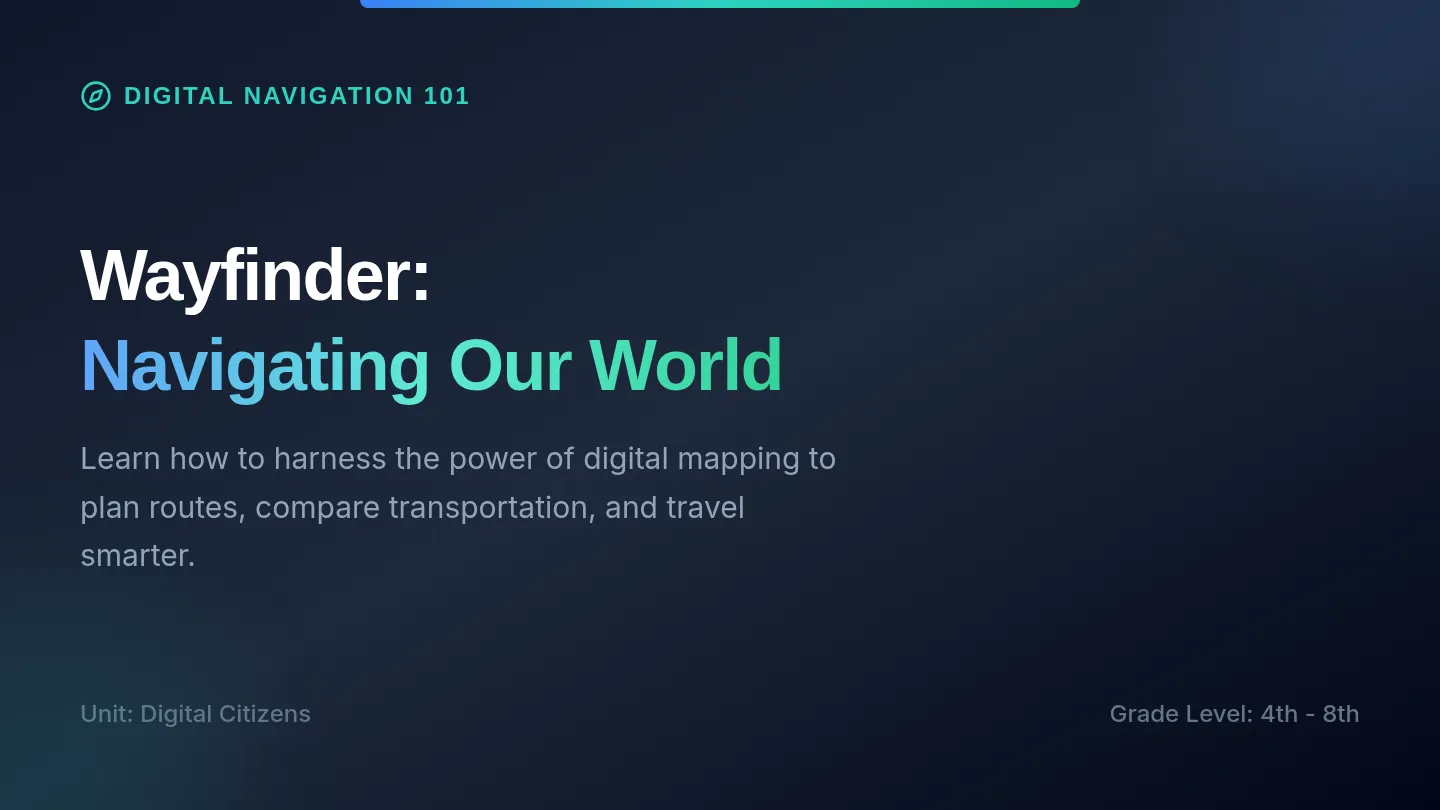 Wayfinder Slides