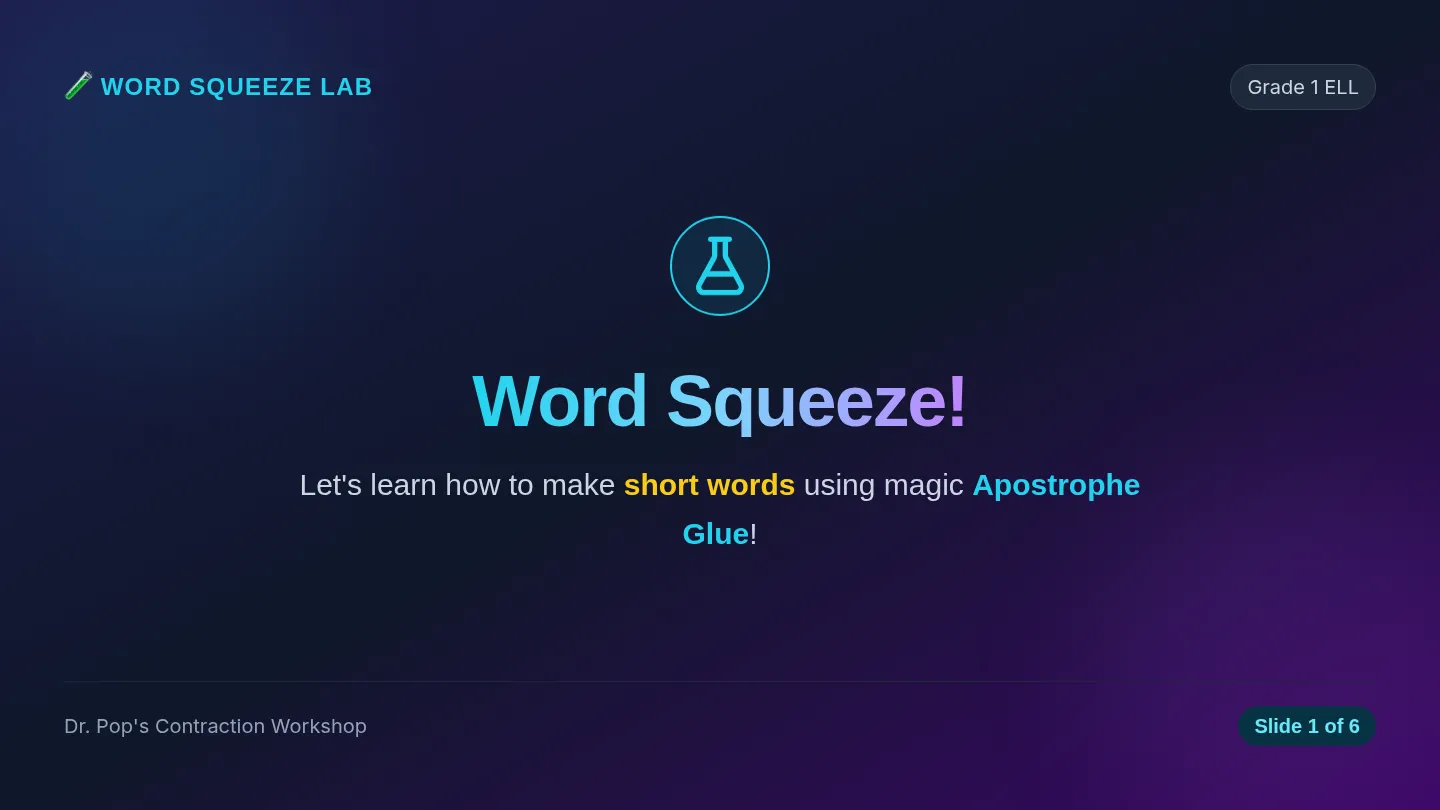 Word Squeeze Lab Slides
