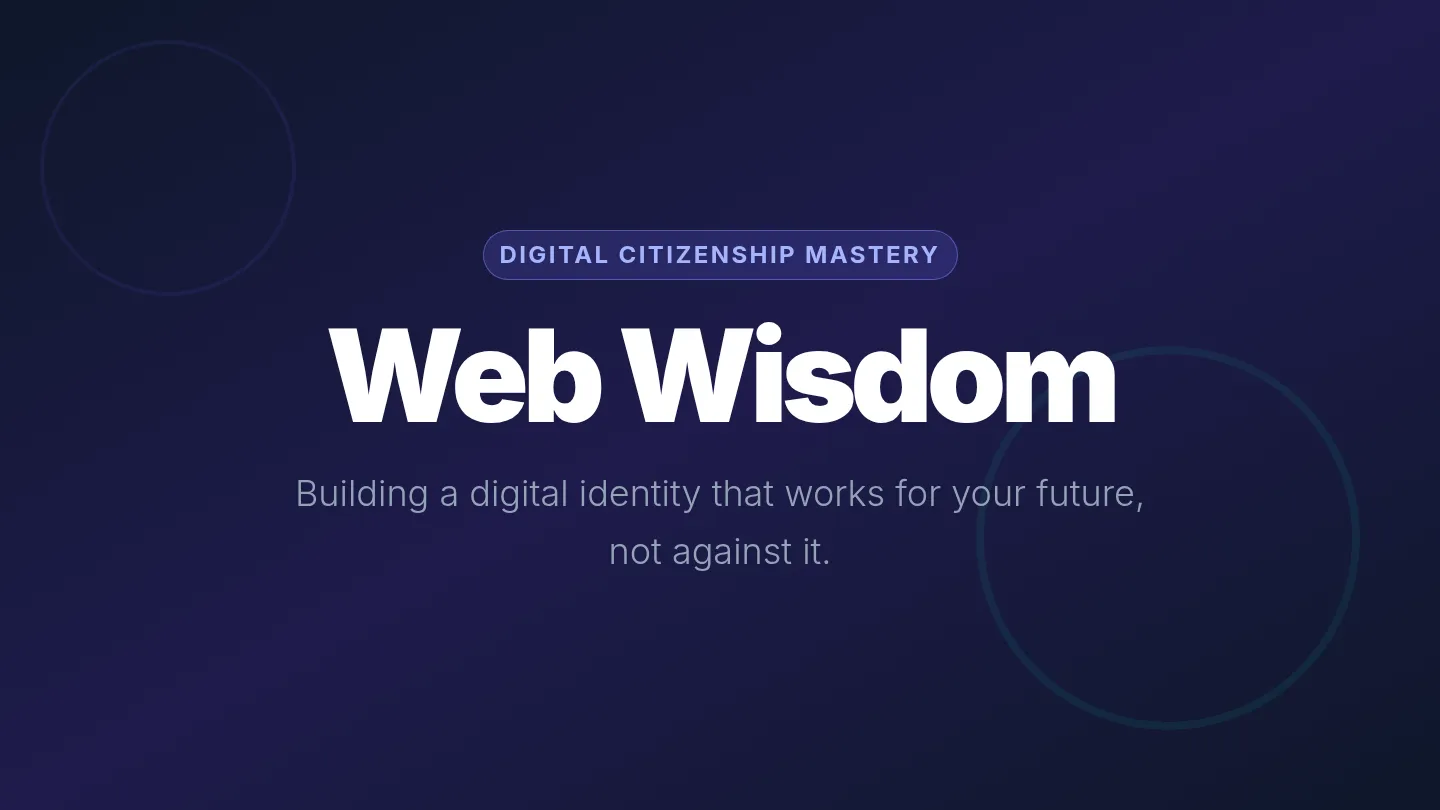 Web Wisdom Slides