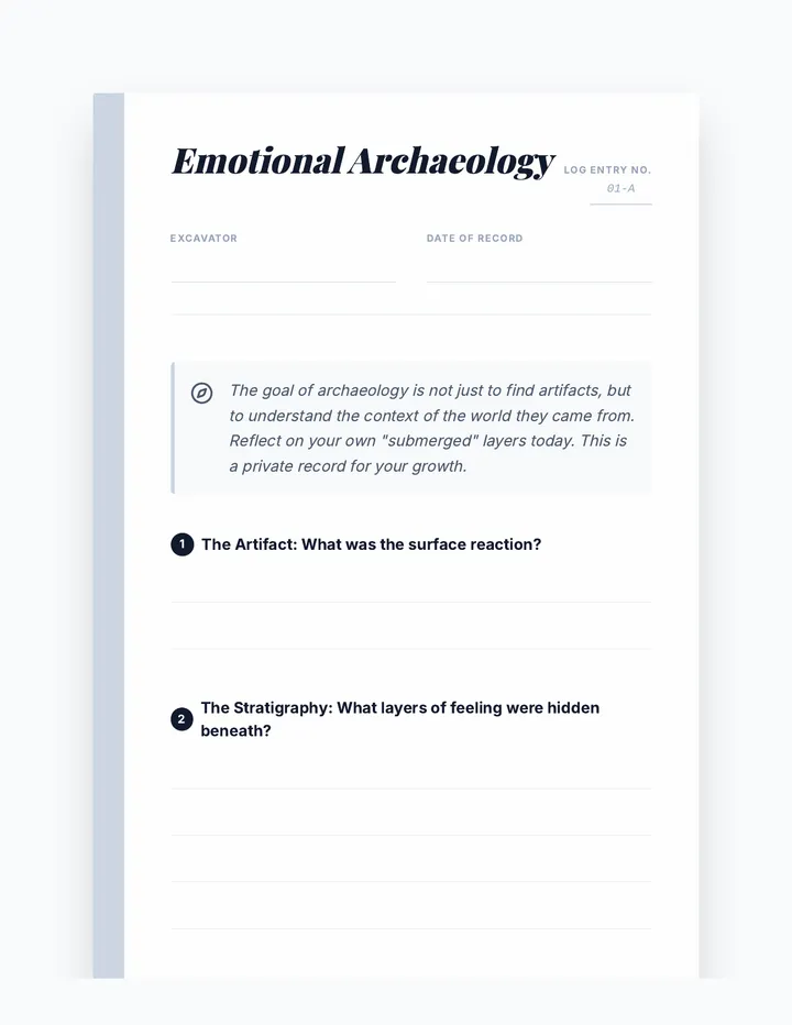 Emotional Archaeology Journal
