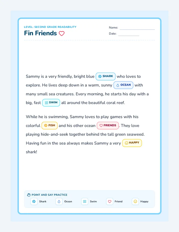 Fin Friends Packet