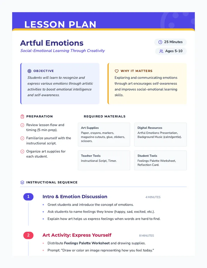 Artful Emotions • Lesson • Lenny.com