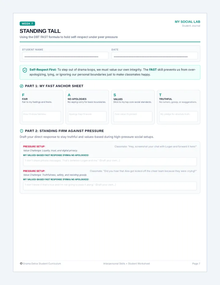 Week 7 Student Workbook