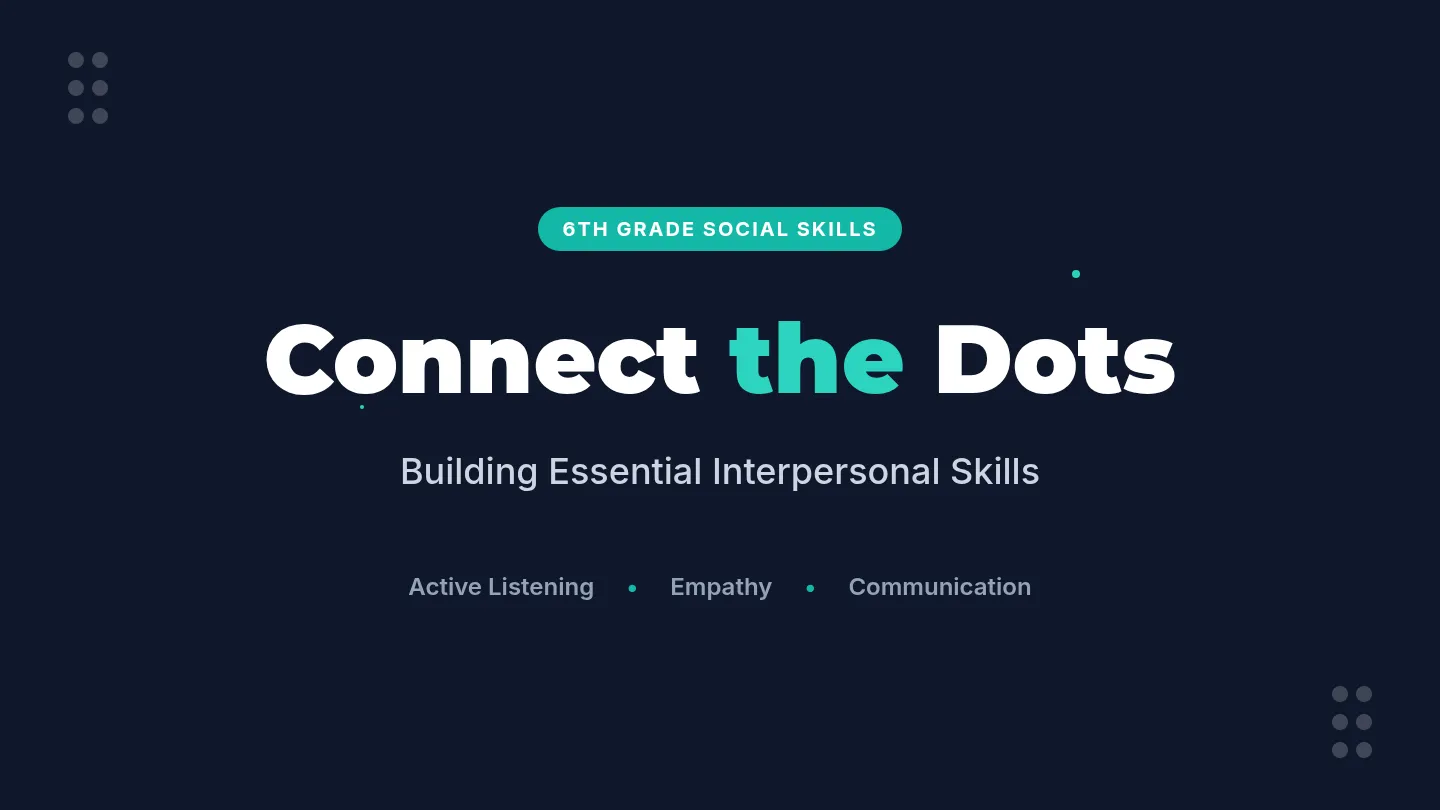 Connect the Dots Presentation Slides
