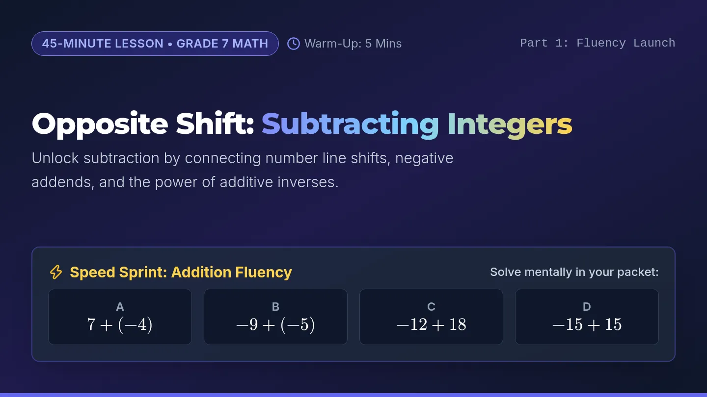 Opposite Shift Slides