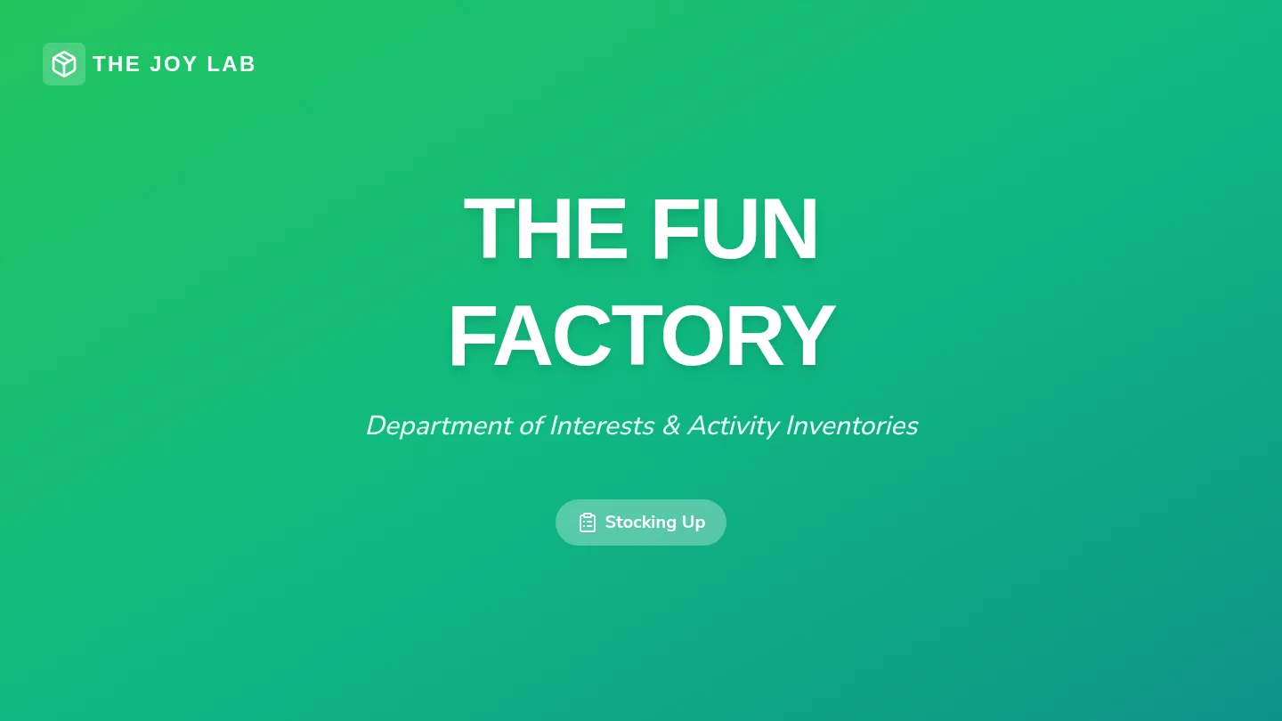 The Fun Factory Slides
