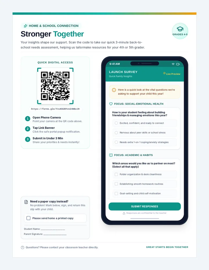 Partnership Launch Flyer