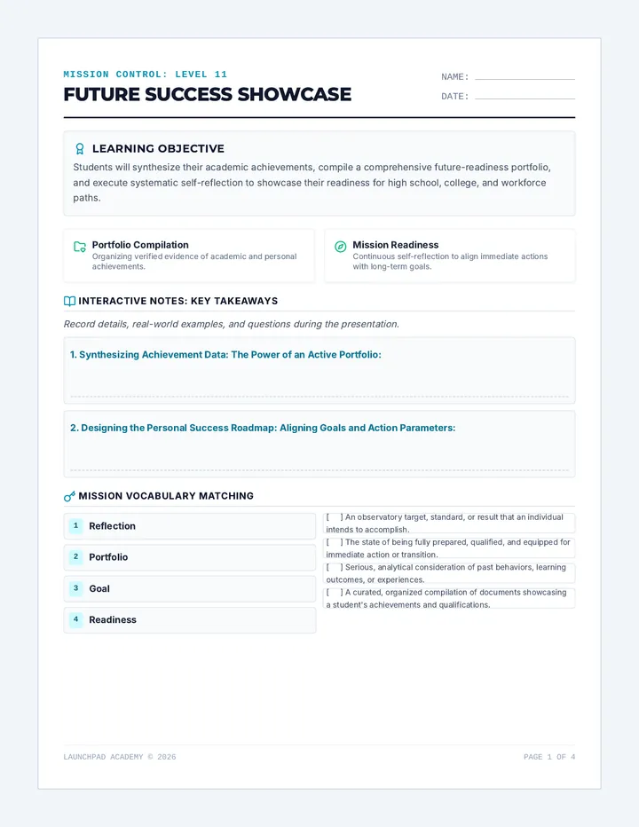 Day 11 Student Workbook Bundle