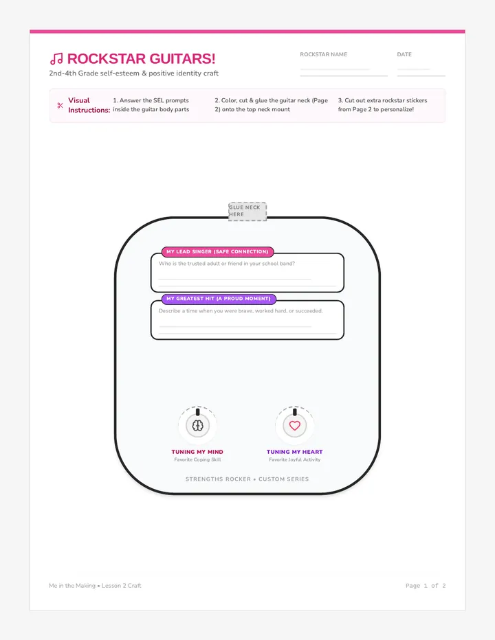 Rockstar Strengths Craft Template