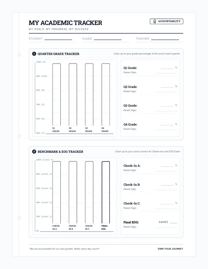 Academic Accountability Tracker