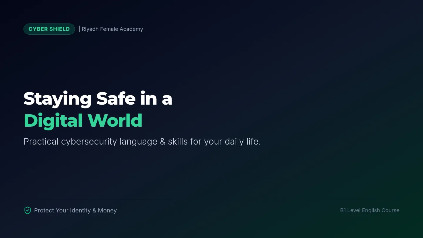 Cyber Shield Slides
