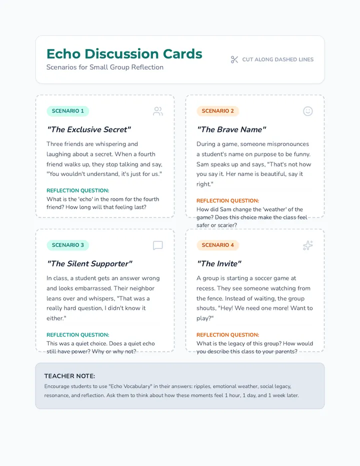 The Kindness Echo • Lesson • Lenny.com