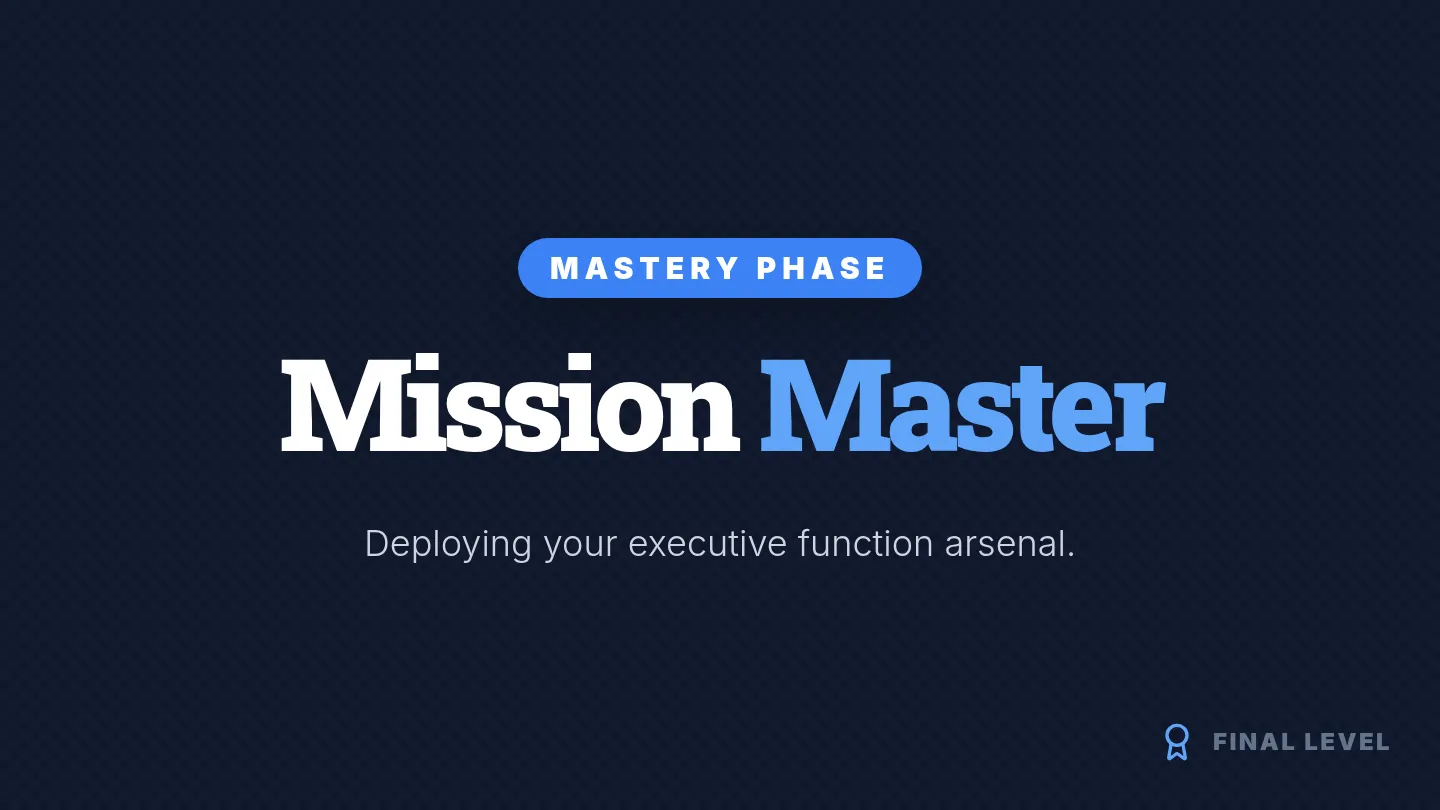 Mission Master Slides
