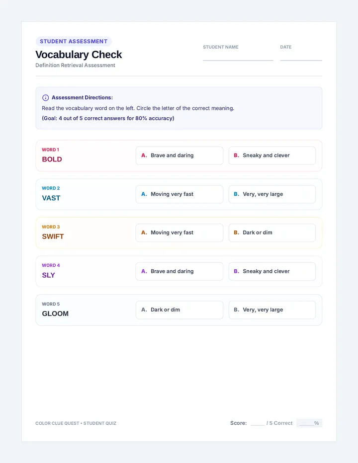 Color Clue Tracker